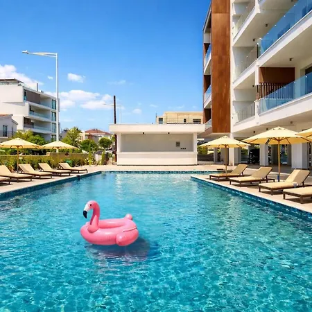 Oasis 301 Gorgeous Modern 2-bed Complex Pool * Paphos